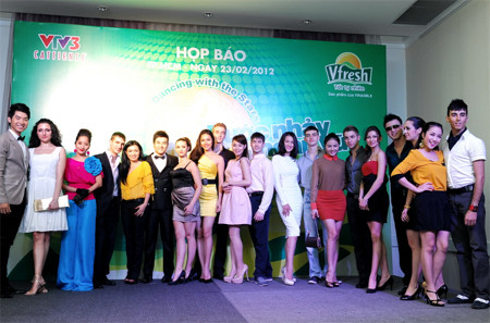 10 cặp đôi sẽ tham gia Bước nhảy Hoàn vũ 2012