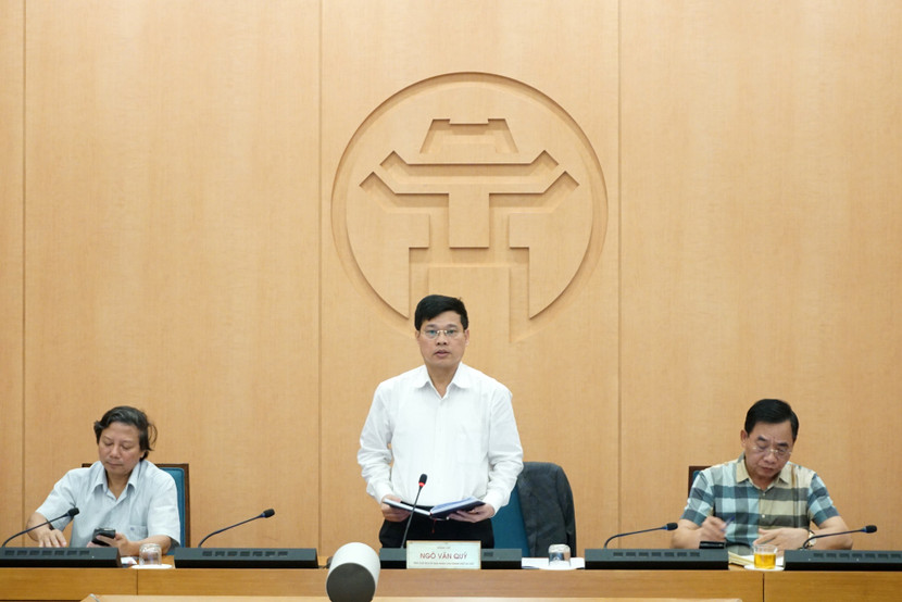 Phó Chủ tịch UBND TP Ngô Văn Quý phát biểu chỉ đạo tại phiên họp Phó Chủ tịch UBND TP Ngô Văn Quý phát biểu chỉ đạo tại phiên họp