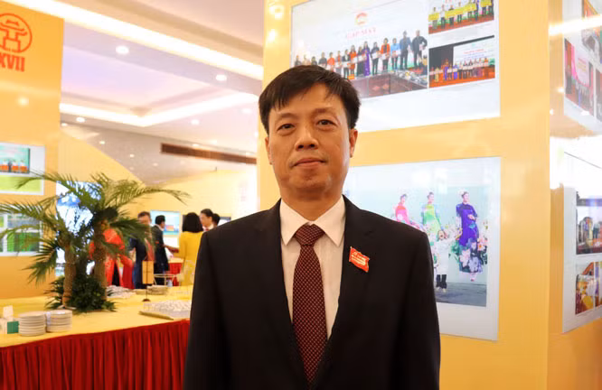 Bí thư Đảng ủy, Chủ tịch UBND phường Quán Thánh (quận Ba Đình) Võ Hồng Vinh