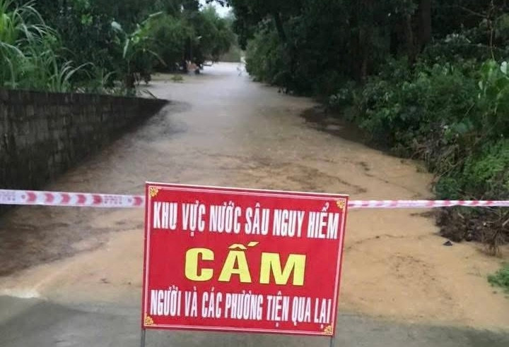 Các khu vực nguy hiểm được cảnh báo Các khu vực nguy hiểm được cảnh báo