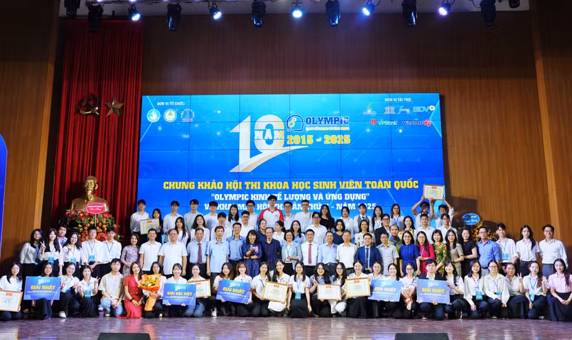 Hội thi Olympic Kinh tế lượng và Ứng dụng 2025