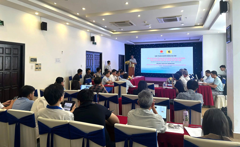 Hội thảo khởi động dự án “Nền tảng quản lý rủi ro do tác động của mưa cực đoan ở khu vực nông thôn và thành thị ở Việt Nam” Hội thảo khởi động dự án “Nền tảng quản lý rủi ro do tác động của mưa cực đoan ở khu vực nông thôn và thành thị ở Việt Nam”