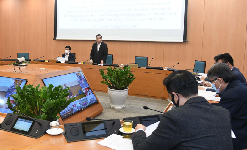 Chủ tịch UBND TP Hà Nội Chu Ngọc Anh yêu cầu có lộ trình cụ thể với Quy hoạch chung Thủ đô đến 2030 Chủ tịch UBND TP Hà Nội Chu Ngọc Anh yêu cầu có lộ trình cụ thể với Quy hoạch chung Thủ đô đến 2030