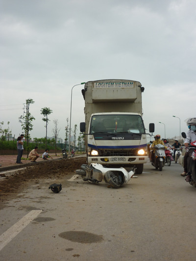 Hiện trường vụ tai nạn