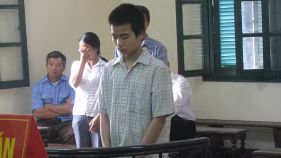 Lê Bảo Trọng tại phiên tòa