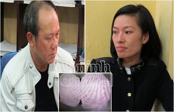 Bắt gọn cặp uyên ương vận chuyển 1 kg ma túy đá ảnh 1