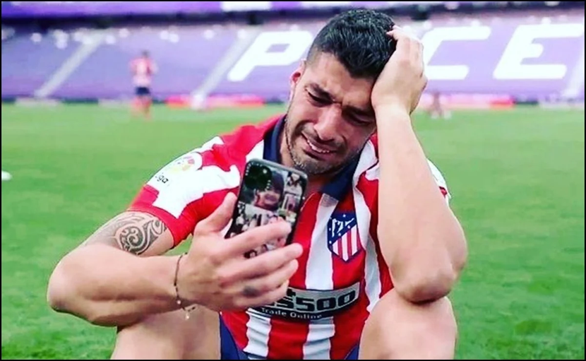 Suarez khóc khi cùng Atletico Madrid vô địch La Liga Suarez khóc khi cùng Atletico Madrid vô địch La Liga