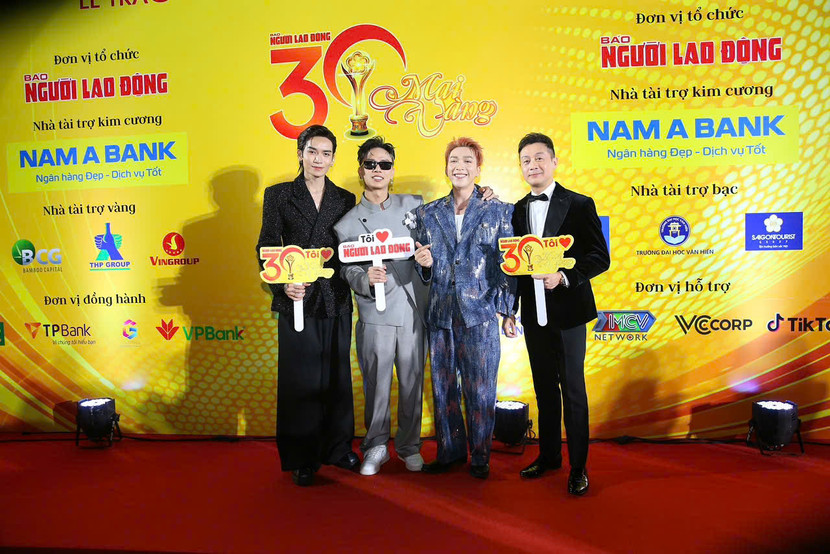 Các nghệ sĩ hội tụ trước giờ trao Giải Mai Vàng lần thứ 30 – 2024