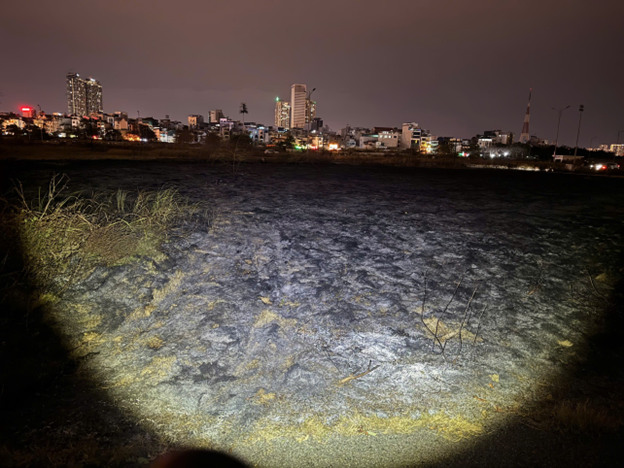 Hình ảnh khu vực bị cháy sau khi được lực lượng chức năng xử lý:(ảnh BTC cunc cấp)