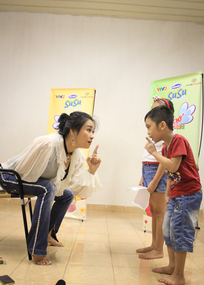 Diva Thanh Lam trực tiếp dạy thí sinh nhí ảnh 4