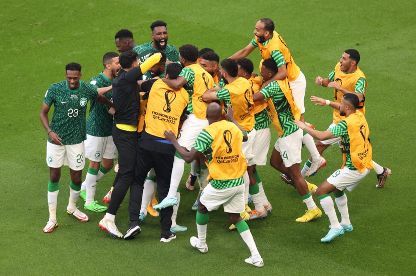 Ả-rập Xê-út ăn mừng chiến thắng lịch sử trước Argentina