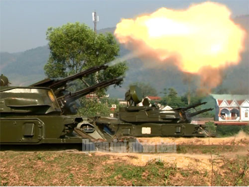 Hệ thống pháo phòng không Việt Nam khai hoả diệt mục tiêu ảnh 2