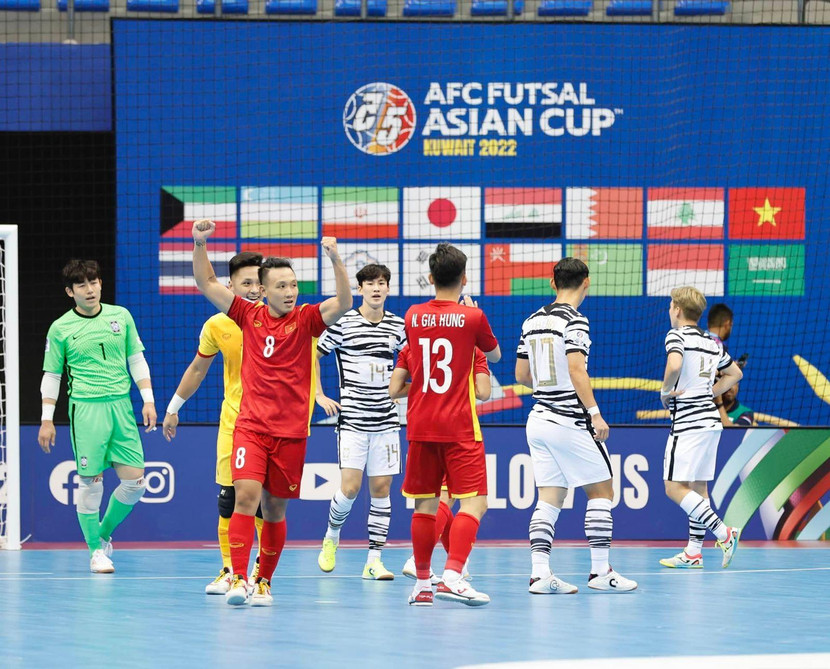 ĐT futsal Việt Nam khởi đầu tưng bừng trước Hàn Quốc