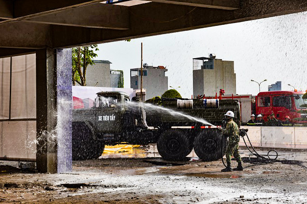 Hà Nội sẽ diễn tập tình huống ứng phó sự cố giả định phát tán khí Clo lỏng trong tháng 9/2023 Hà Nội sẽ diễn tập tình huống ứng phó sự cố giả định phát tán khí Clo lỏng trong tháng 9/2023