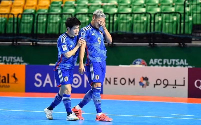 ĐT futsal Nhật Bản cay đắng bị loại ĐT futsal Nhật Bản cay đắng bị loại