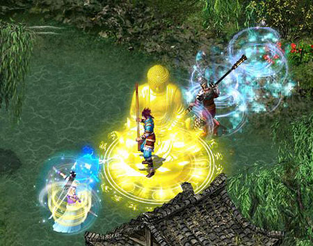 Một cảnh trong game Kiếm thế