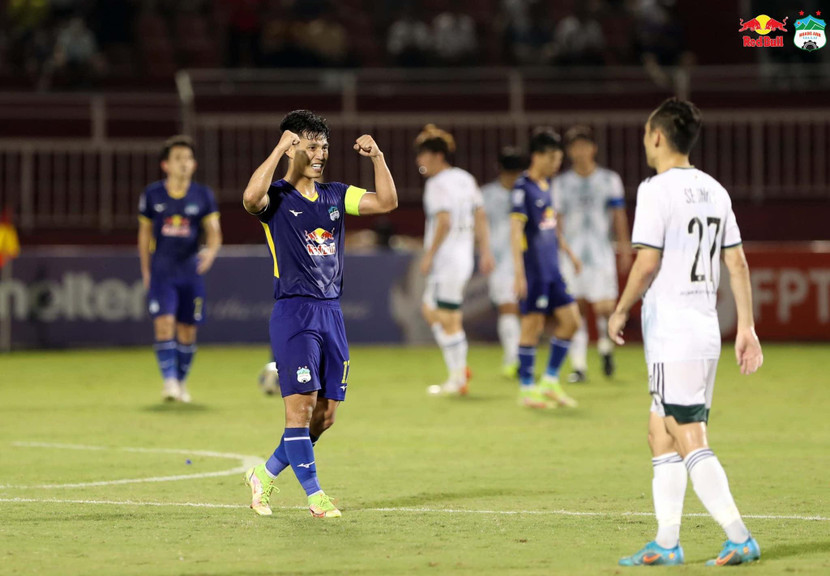 HAGL hài lòng với 1 điểm trước Jeonbuk Hyundai Motors (Ảnh: HAGL)