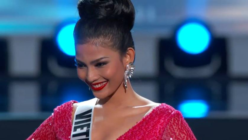 Trương Thị May tự tin diễn bikini tại bán kết Miss Universe 2013 ảnh 10
