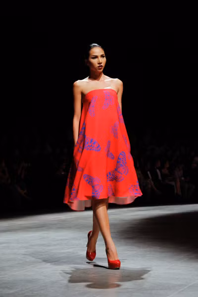 Dàn "chân dài" Việt quyến rũ trong trang phục họa tiết cánh bướm ảnh 10