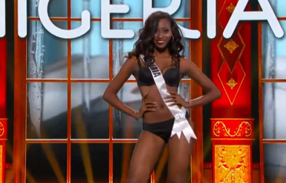 Trương Thị May tự tin diễn bikini tại bán kết Miss Universe 2013 ảnh 8