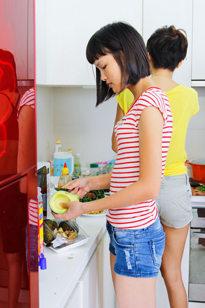 Thí sinh Next top ăn uống "kham khổ", tập luyện điên đảo để giữ dáng ảnh 2