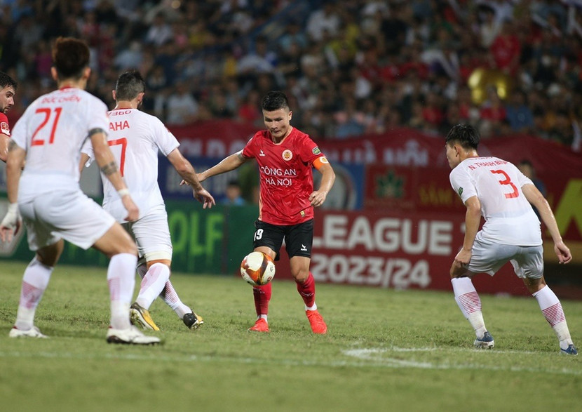 CLB Công an Hà Nội thua đáng tiếc Thể Công Viettel CLB Công an Hà Nội thua đáng tiếc Thể Công Viettel