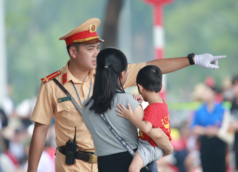 Lực lượng Công an Thủ đô dành sự quan tâm đặc biệt cho những "mầm non đất nước" ở Đại lễ A80