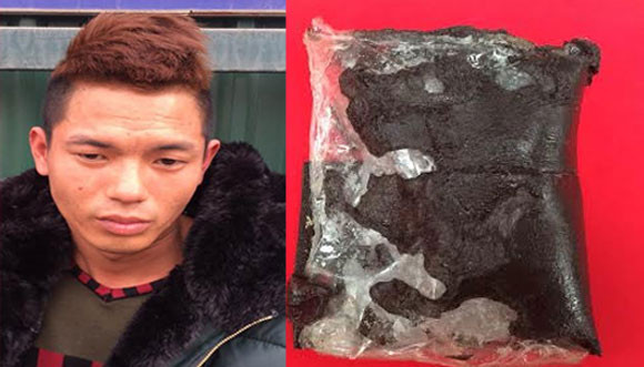 Tàng trữ ma túy trong người vẫn "hồn nhiên" lái xe máy không đội mũ bảo hiểm ảnh 1