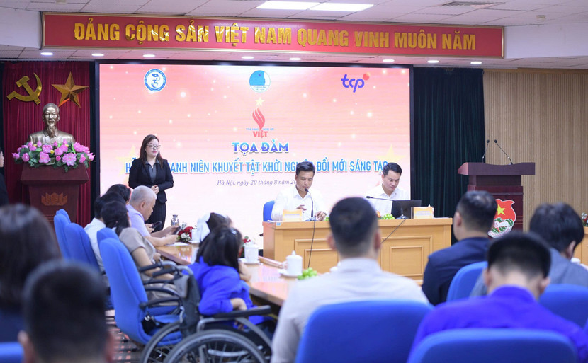 Toạ đàm "Hỗ trợ thanh niên khuyết tật khởi nghiệp đổi mới sáng tạo"
