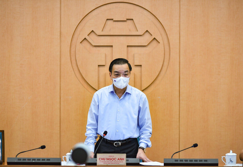 Chủ tịch UBND TP Chu Ngọc Anh chỉ đạo tại phiên họp Chủ tịch UBND TP Chu Ngọc Anh chỉ đạo tại phiên họp