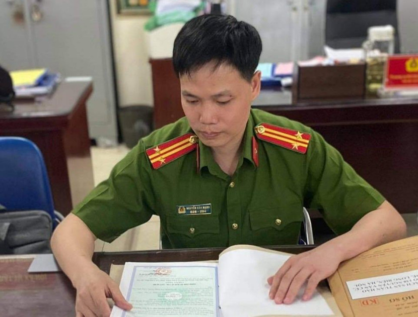 Trung tá Nguyễn Văn Mạnh