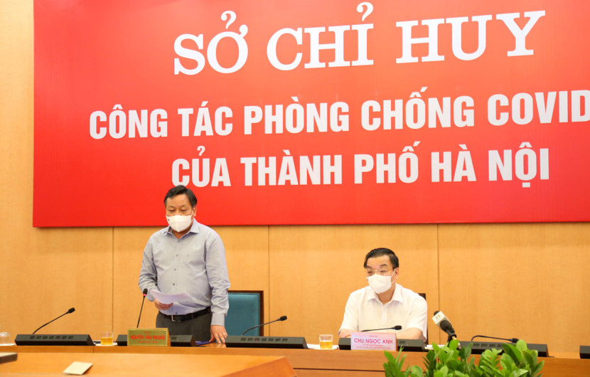 Phó Bí thư Thành ủy Hà Nội Nguyễn Văn Phong phát biểu tại phiên họp Phó Bí thư Thành ủy Hà Nội Nguyễn Văn Phong phát biểu tại phiên họp