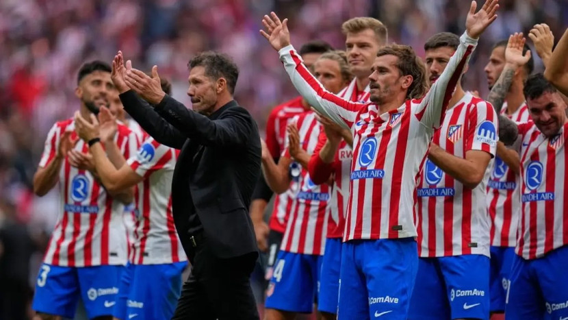 Atletico chơi như lên đồng trước Real Atletico chơi như lên đồng trước Real