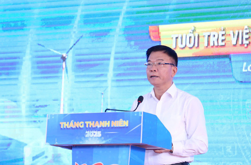 Phó Thủ tướng Chính phủ Lê Thành Long phát biểu