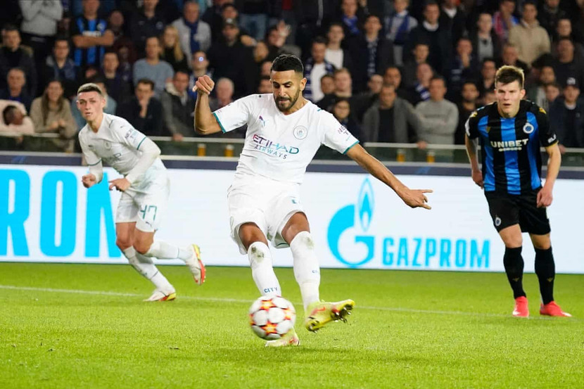 Riyad Mahrez lập cú đúp ở trận này
