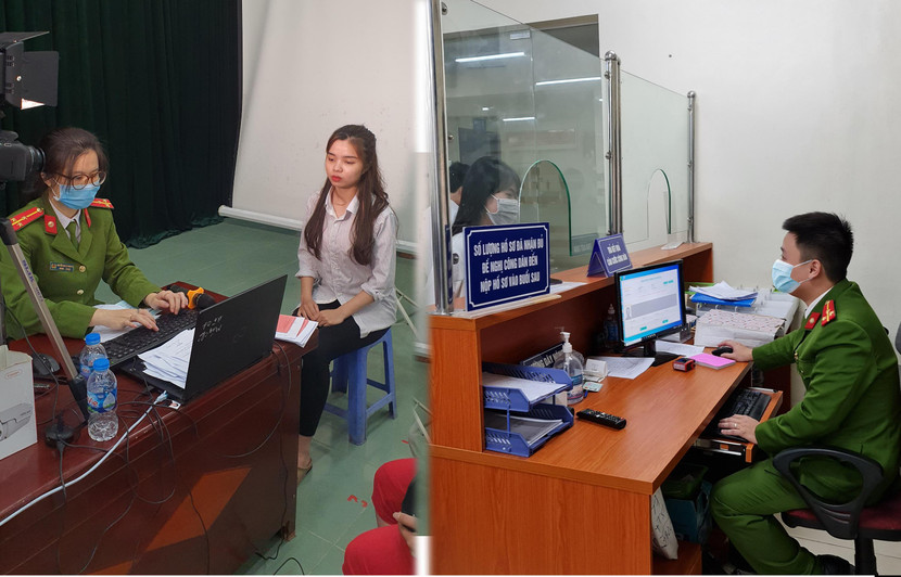 Vợ chồng Thượng úy Nguyễn Đăng Khoa (Bí thư Đoàn Phòng Cảnh sát QLHC về TTXH) và Thượng úy Nguyễn Thị Hà Phương (CAQ Long Biên) cùng tham gia chiến dịch cấp CCCD gắn chip Vợ chồng Thượng úy Nguyễn Đăng Khoa (Bí thư Đoàn Phòng Cảnh sát QLHC về TTXH) và Thượng úy Nguyễn Thị Hà Phương (CAQ Long Biên) cùng tham gia chiến dịch cấp CCCD gắn chip