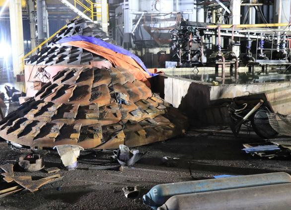 Hiện trường vụ tai nạn lao động tại tỉnh Bắc Ninh Hiện trường vụ tai nạn lao động tại tỉnh Bắc Ninh