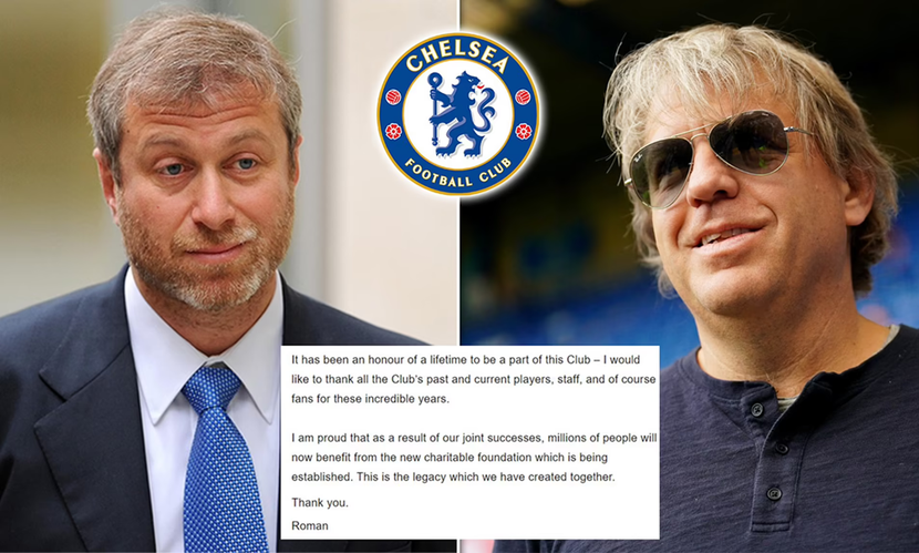 Roman Abramovich chính thức chia tay Chelsea để nhường lại ghế chủ tịch cho tỷ phú Todd Boehly