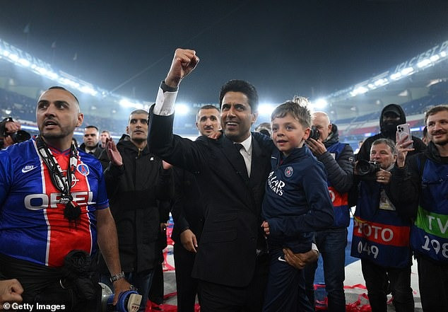 Chủ tịch Nasser Al-Khelaifi của PSG đang đưa đội bóng đi đúng hướng