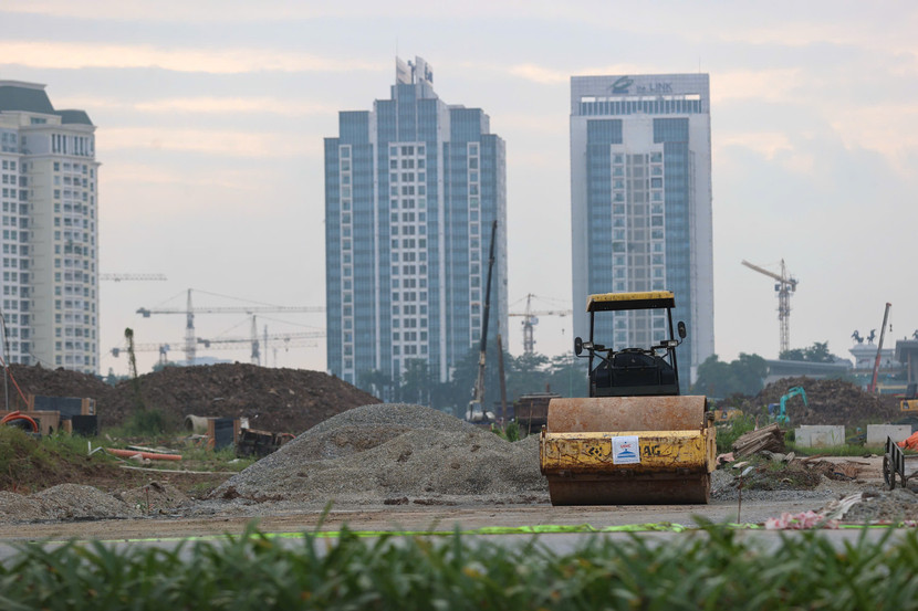 Công viên được quy hoạch đồng bộ với quảng trường trung tâm, hồ nước, sân golf và chuỗi tiện ích giải trí ngoài trời theo chuẩn quốc tế.