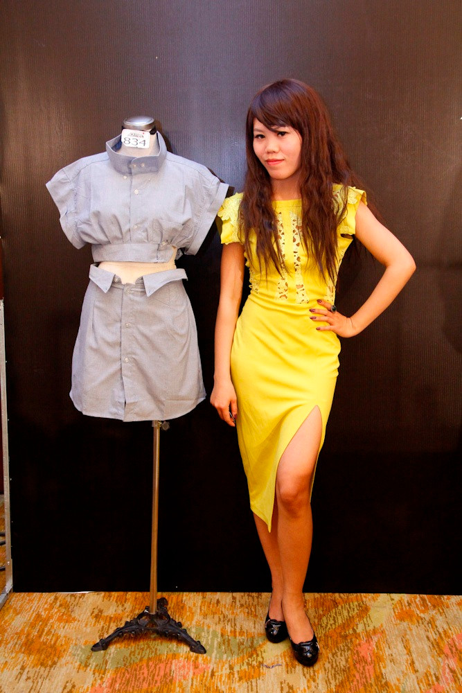 Chiêu "hô biến" áo sơ mi độc đáo của thí sinh Project Runway ảnh 11