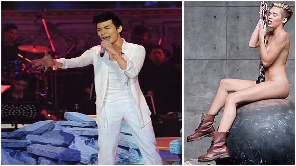 Hát ca khúc gây "sốc" của Miley, Nathan Lee tiếp tục dẫn đầu ảnh 1