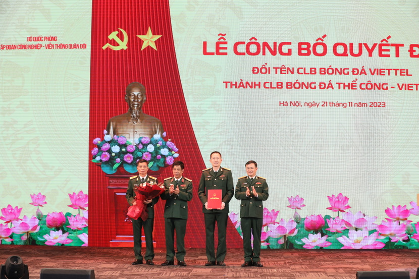 CLB Viettel khoác lên mình chiếc áo mới mà cũ mang tên Thể Công Viettel CLB Viettel khoác lên mình chiếc áo mới mà cũ mang tên Thể Công Viettel