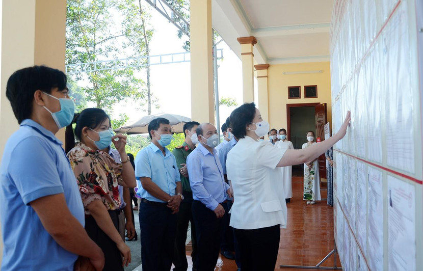 Người tham gia công tác bầu cử phải khai báo y tế theo hướng dẫn của Bộ Y tế Người tham gia công tác bầu cử phải khai báo y tế theo hướng dẫn của Bộ Y tế