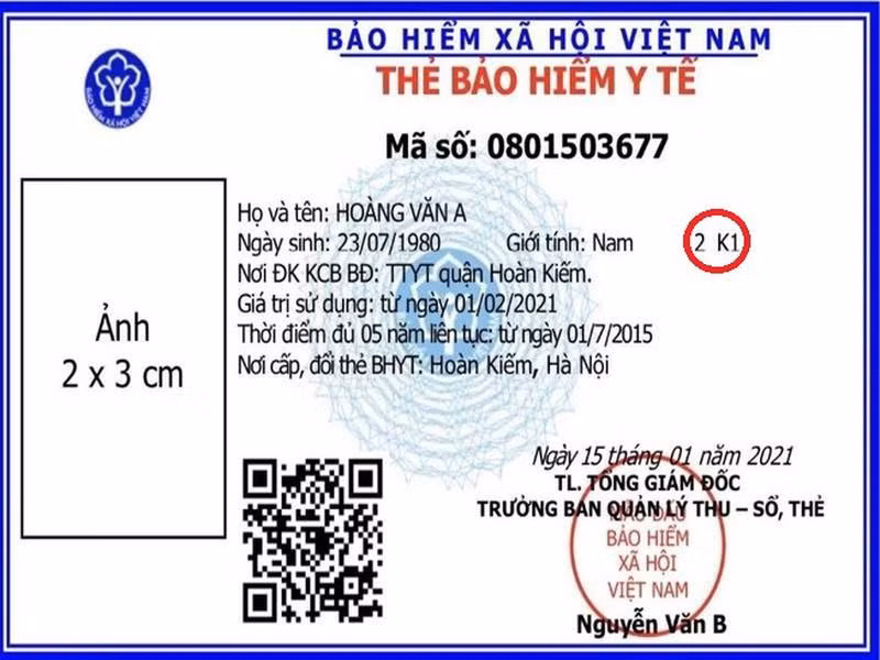 Thẻ bảo hiểm y tế mẫu mới được sử dụng từ 1/4/2021