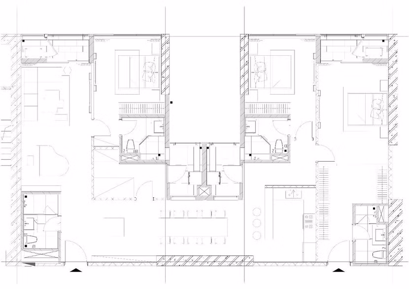 Mặt bằng căn hộ đập thông “không góc chết” tại The Matrix One