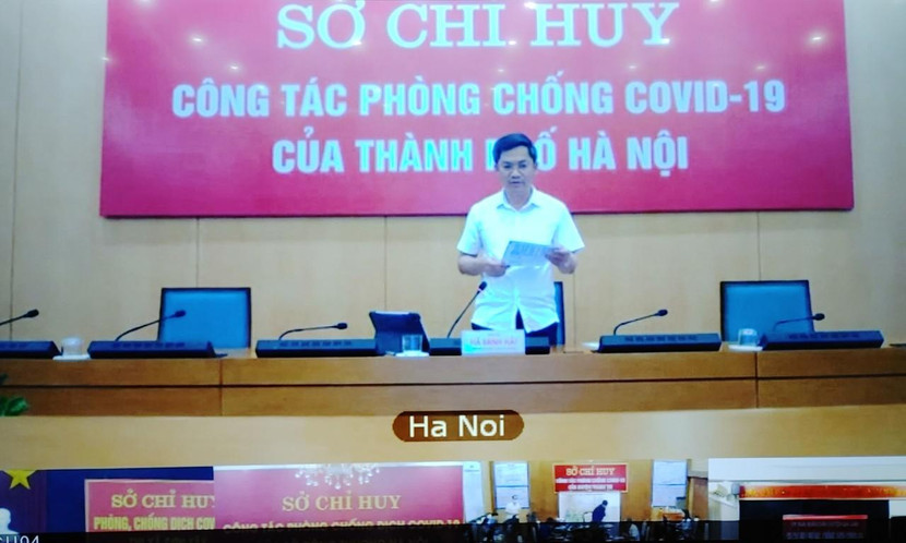 Phó Chủ tịch UBND TP Hà Minh Hải kết luận buổi giao ban