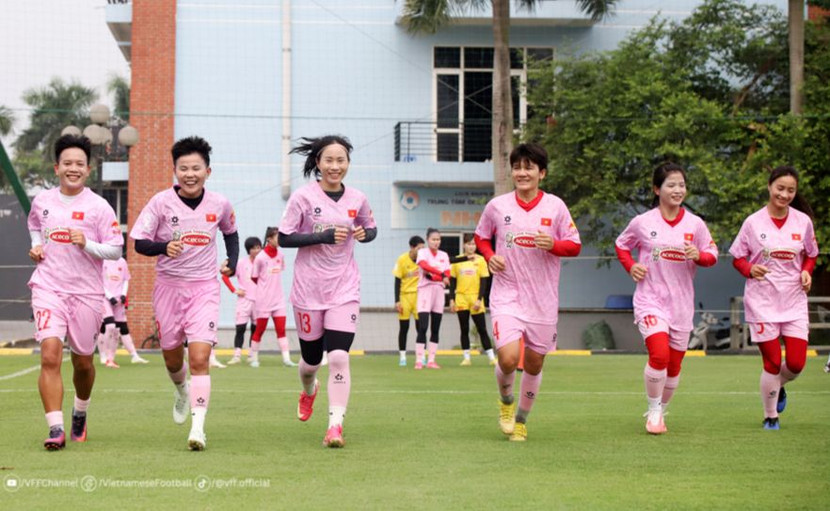 ĐT nữ Việt Nam trước những ngày bận rộn tập huấn và giao hữu