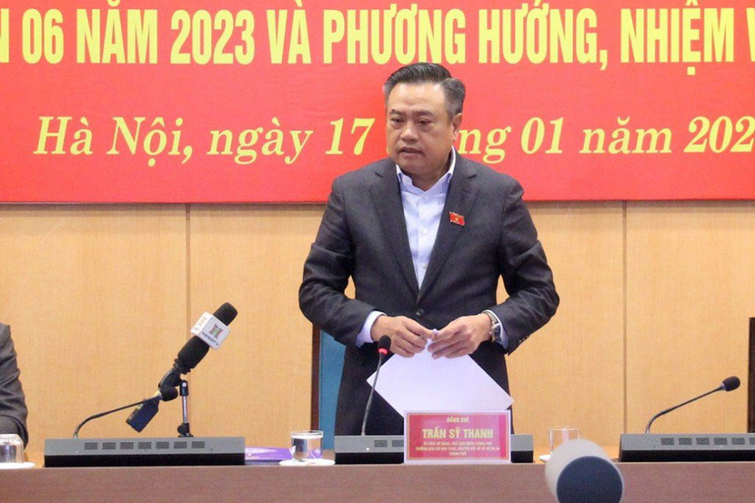 Chủ tịch UBND TP Hà Nội Trần Sỹ Thanh là Trưởng Ban, Ban Chỉ đạo Cải cách hành chính, Chuyển đổi số và Đề án 06 Thành phố.