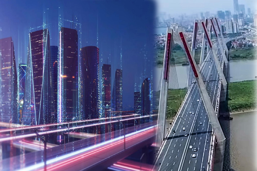 Thành phố phía Bắc Hà Nội gồm khu vực Đông Anh, Mê Linh, Sóc Sơn, có tổng diện tích khoảng 633 km2